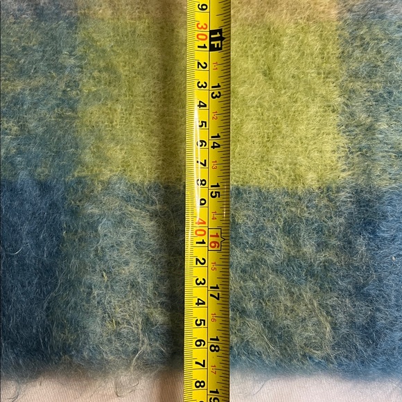Vintage Glen Cree mohair wrap scarf 18x64 - Picture 5 of 7